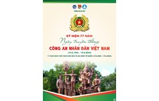 Kỷ niệm 77 năm Ngày truyền thống Công an Nhân dân Việt Nam (19/8/1945 - 19/8/2022), 17 năm Ngày hội toàn dân bảo vệ an ninh Tổ quốc (19/8/2005 - 19/8/2022)