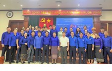Đoàn Đại biểu Đoàn Thanh niên Nhân dân cách mạng Lào thăm và làm việc tại Trường Đại học Vinh