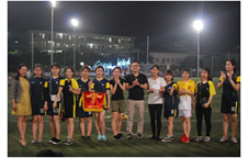 Liên chi đoàn khoa Giáo dục tổ chức chung kết và trao giải Giải bóng đá nữ 