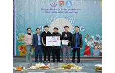 Đoàn Thanh niên - Hội Sinh viên trường KHXH&NV đã tổ chức thành công Cuộc thi 
